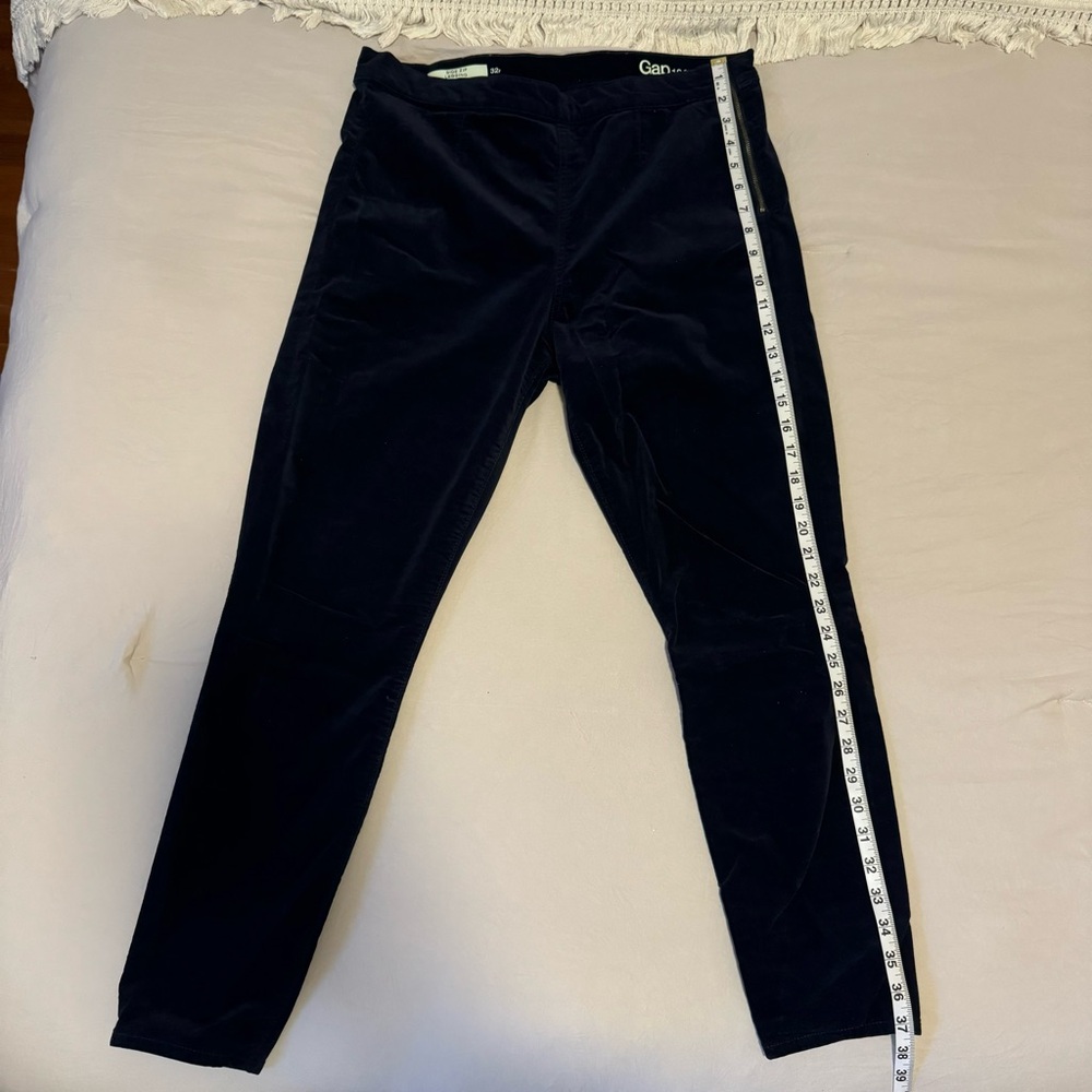 Gap Cropped Velvet Legging Pant
